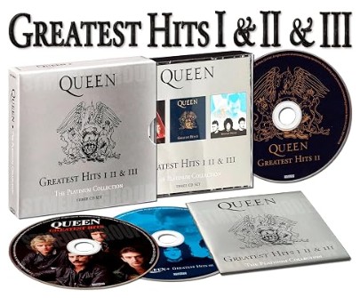 Queen — The Platinum Collection: Greatest Hits I, II & III (3-CD Box Set)